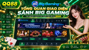 Tổng quan giao diện sảnh Big Gaming