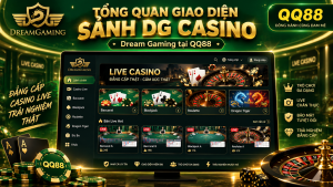 Tổng quan giao diện sảnh DG Casino tại QQ88