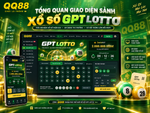 Tổng quan giao diện sảnh Xổ Số GPT Lotto