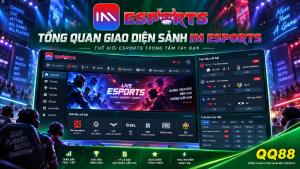 Tổng quan giao diện sảnh IM Esports