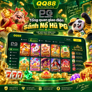 Tổng quan giao diện sảnh Nổ Hũ PG