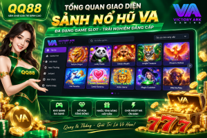Tổng quan giao diện sảnh Nổ Hũ VA