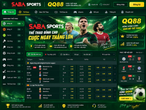 Tổng quan giao diện sảnh Sapo Sports tại QQ88