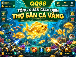 Tổng quan giao diện Thợ Săn Cá Vàng